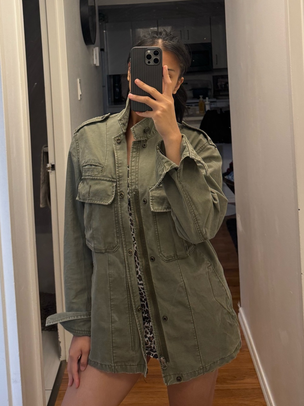 Old Navy Olive Utility Field Jacket